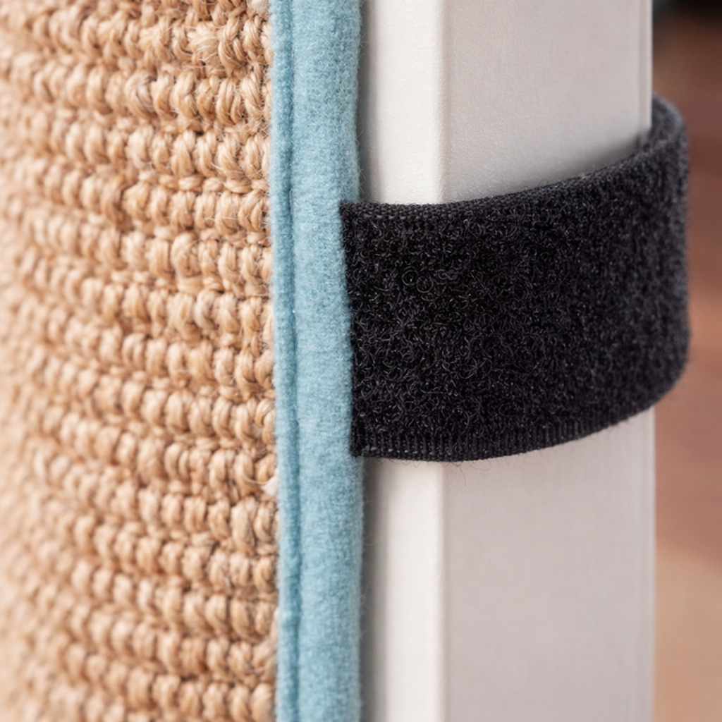 🐱 Rascador de esquina para gatos con sisal y pelota