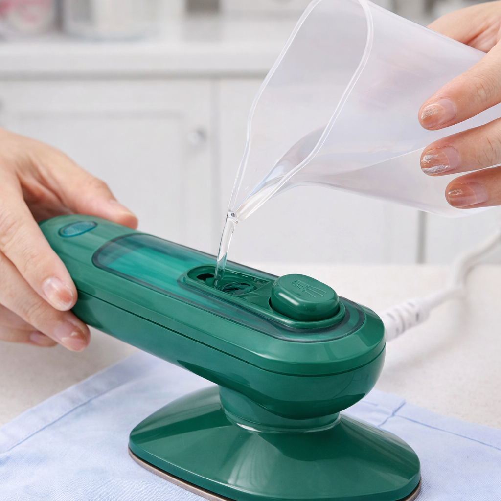 👕 Mini Plancha Eléctrica a Vapor Portátil 2 en 1 |