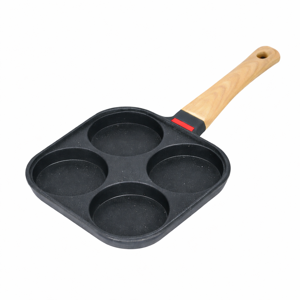 ⭐🍳 Sartén antiadherente de 4 tazas – diseño multifunción