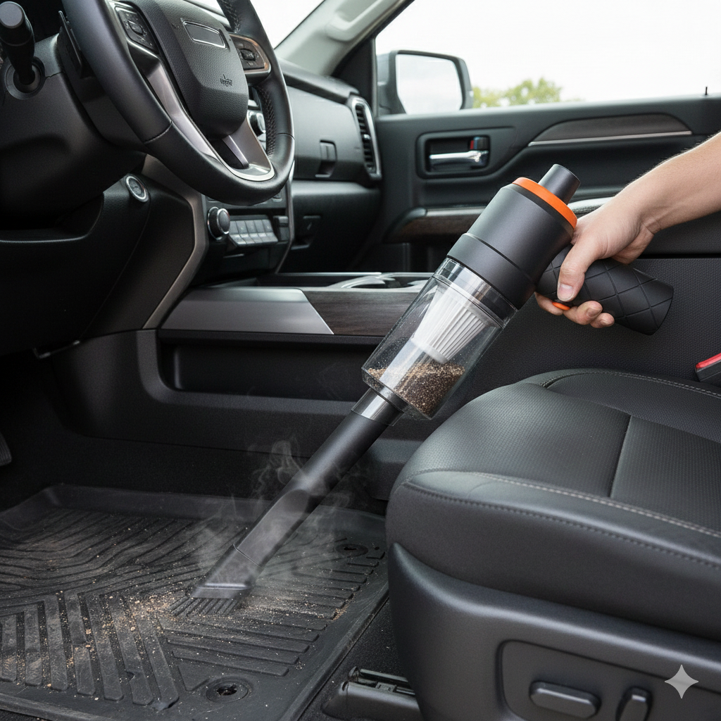 🚗🌀 Aspiradora inalámbrica para auto