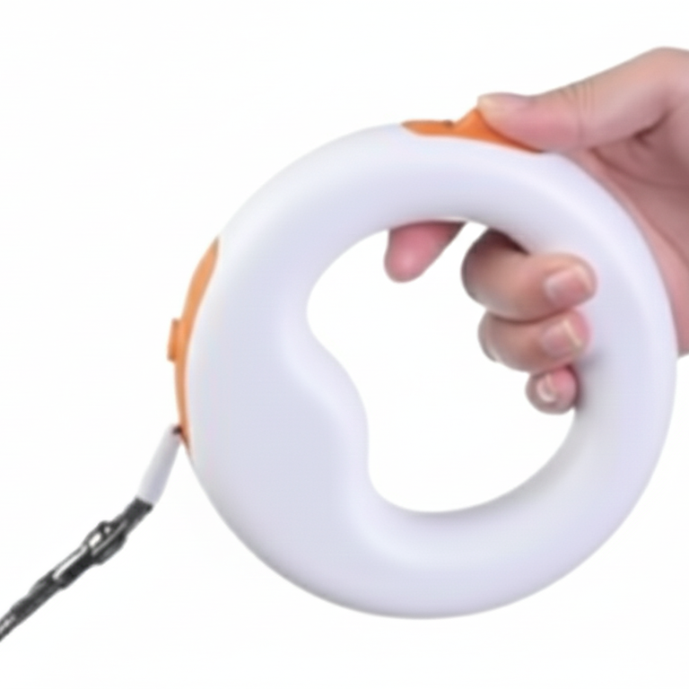 🐶✨ Correa retráctil para mascotas con freno