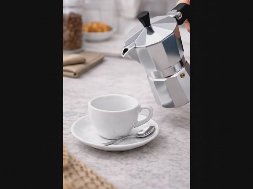 ☕ Cafetera Exprés Greca 6 Tazas – Café intenso estilo italiano