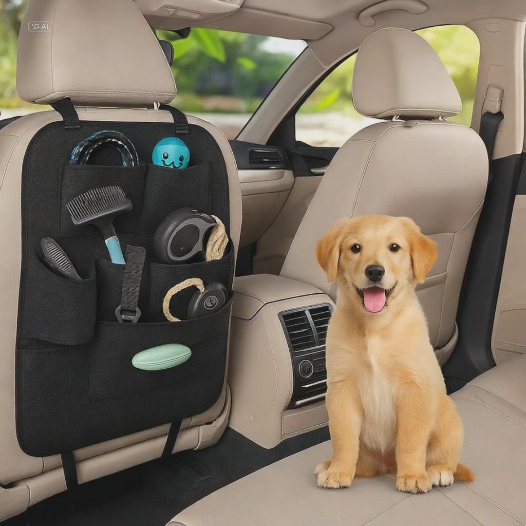 👜 Bolso organizador para asiento – orden y comodidad en el auto 🚗✨